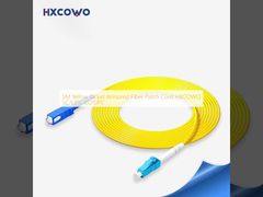 SM Yellow Jacket Armored Fiber Patch Cord HXCOWO SC/UPC-LC/UPC