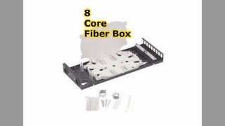 Wall Mount Fiber Box 8 Cores Network
