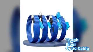 Armored Fiber Optic Cable SC UPC Connector