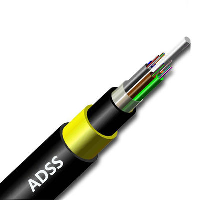 Buy Outdoor Double Jacket ADSS Fiber Optical Cable G.652D/G657A1/G657A2 online manufacture