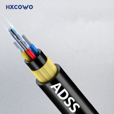 Buy Customized Singlemode Fiber Optic Cable 6/12/24/48/96Core ADSS Cable online manufacture