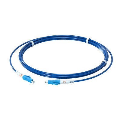 Buy Fiber optic patch cord for Indoor LC/UPC-LC/UPC Simplex Singlemode G657A G652D Armored online manufacture