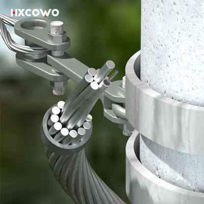 Buy OPGW High Voltage Flame Retardant Cable 48 Core Single Mode With Lightning Protection online manufacture