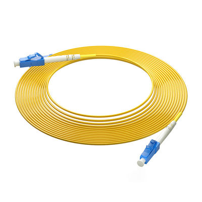 Buy Customized Lengths LC-LC APC/UPC Single Mode Simplex Armored Fiber Optic Cable Patch online manufacture