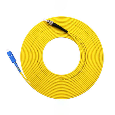 Buy Customized Lengths 1m/2m/3m... 1 HXCOWO SM Simplex Armored Fiber Optic Cable Patch online manufacture