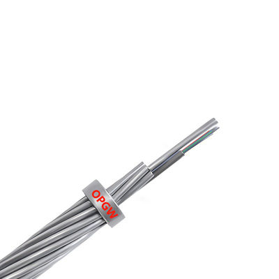 Buy 40- 70C HXCOWO Earth Wire Anti Lighting OPGW Fiber Optic Cable 2-288 Cores online manufacture
