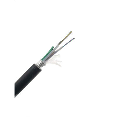 Buy LSZH Anti Rodent Photoelectric Composite Cable SM 24C G652D PE Outdoor ADSS Optical Cable online manufacture