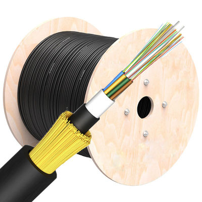 Buy Non Metallic Singlemode Self Supporting Aerial Fiber Cable Drop Round ADSS online manufacture