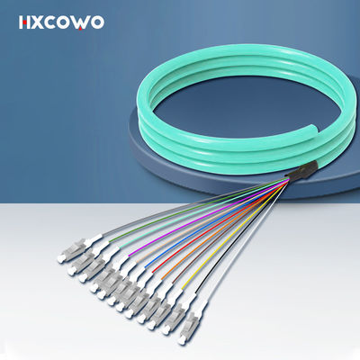 Buy LC APC Multimode Fiber Pigtail OM2 OM3 OM4 Fiber Optic Pigtail Wifi Network online manufacture