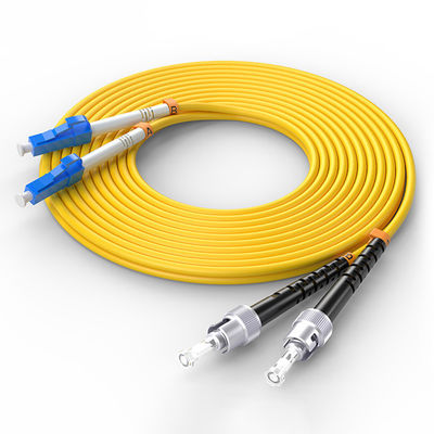 Buy Customized LC UPC-ST Fiber Optic Cable Patch 1m 2m 3m 5m 10m Length for FTTH Datacenter online manufacture