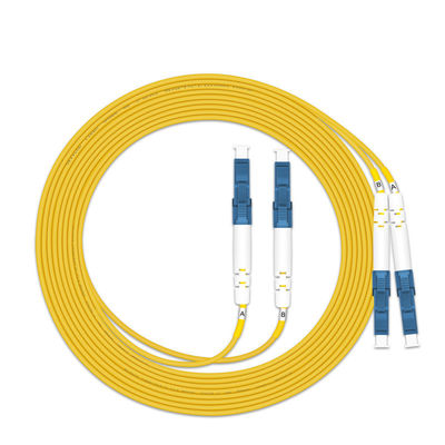 Buy MM OM3 2mm/3mm Duplex LC/UPC Fiber Optic Cable Patch for Customized Colors Benefit online manufacture