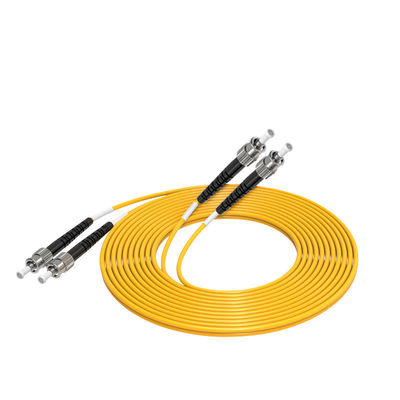 Buy Customized Lengths HXCOWO ST Single-Mode 9/125 OS2 Duplex Fiber Optic Cable Patch online manufacture