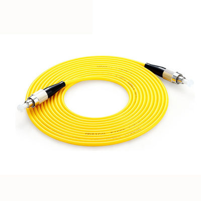 Buy HXCOWO 1m 10m FC-FC 2.0mm 3.0mm LSZH PVC OFNR SM G652D G657A1 G657A2 OS2 9/125um Fiber Optic Cable Patch online manufacture