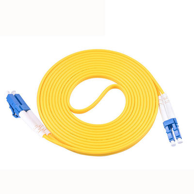 Buy Customized Lengths HXCOWO MM OM1/OM2/OM3/OM4 LC-LC Duplex Multi Mode Fiber Optic Cable Patch online manufacture
