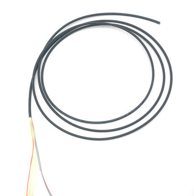 Buy SM G657A2 Indoor Armored Fiber Optic Cable Tight Duplex LSZH Black Anti Rodent online manufacture
