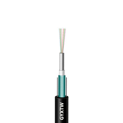 Buy HXCOWO GYXTW 4 6 8 Cores Singlemode Outdoor Duct Armoured Fiber Optic Cable for Data Transfer online manufacture