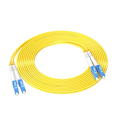 Buy Ordinary Fiber Cable Patch 3m LC-LC 2core 3.0mm by HXCOWO Wavelength 850nm/1310nm/1550nm online manufacture