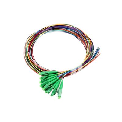 Buy Customized LC Fiber Pigtails 0.9mm 2mm 3mm Cable Diameter Patch Cord Pigtail online manufacture
