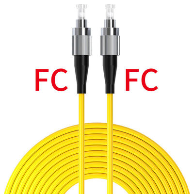 Buy Single Multi Mode Fiber Fusion 2.0mm FC FC Fiber Optic Cable Patch from HXCOWO Supply online manufacture
