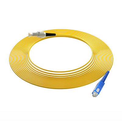 Buy HXCOWO OM3 SC FC LC ST 850nm/1310nm/1550nm Simplex Multi Mode Fiber Optic Cable Patch online manufacture