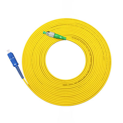 Buy Upgrade Your Network with HXCOWO Armored Fiber Optic Cable Patch Prevent Rat Bites online manufacture