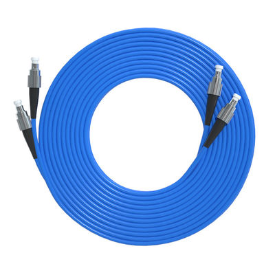 Buy FTTH FTTxFTTB Network 1m 3m 5m Armored Fiber Optic Cable Patch FC UPC APC 1Core 2Core online manufacture