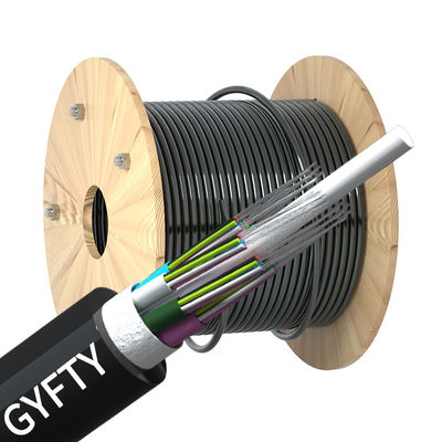 Buy Fiber Optic Cable for Telecom Communication 2-288 Cores Outdoor Non Metal G652D GYFTY online manufacture