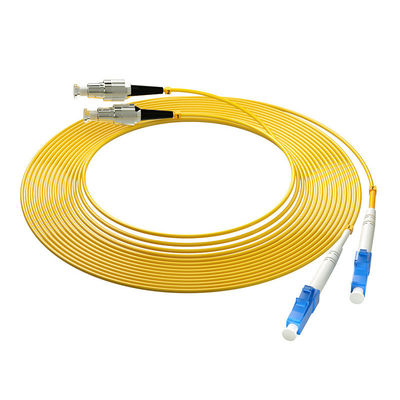 Buy SC LC FC ST Multimode OM1 62.5/125um PVC LSZH Jacket Armored Fiber Optic Cable Patch online manufacture