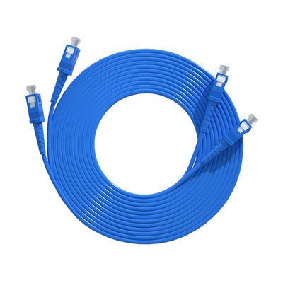Buy HXCOWO 2 SC-SC UPC Duplex Armored Fiber Optic Cable Patch for Communication Equipment online manufacture