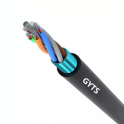 Buy 12 Core Fiber Optic Cable Outdoor Armored Fiber Optic Cable Featuring G652D Fiber and Corrugated Steel Tape Armor for Performance online manufacture
