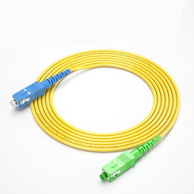 Buy Armoring Type Spiral Steel Armored SC UPC-SC APC Fiber Optic Cable Patch for HXCOWO online manufacture