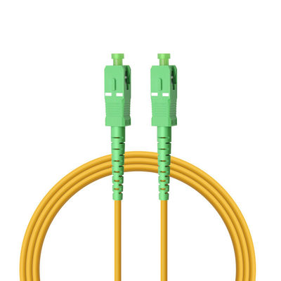 Buy SC APC Armored Fiber Optic Cable Patch HXCOWO 1 2 3 4 5M for Smooth Data Transmission online manufacture