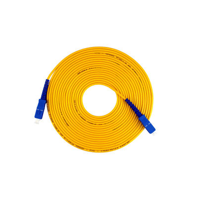 Buy Single-mode Multi-mode Jumper Patchcord SC-SC Armor Fiber Optic Patch Cord for FTTH online manufacture