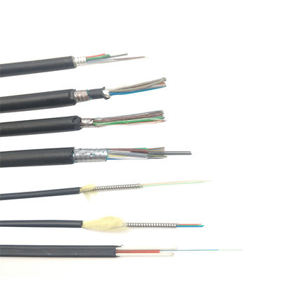 Buy Custom Length Outdoor Armored Fiber Optic Cable Featuring Steel Tape Armored and Filling Rope Number 5 0 Ideal for Outdoor Network Installations online manufacture