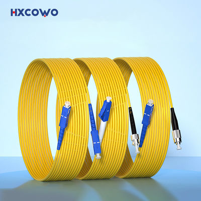 Buy SM MM 1M 2M 3M UPC APC 1 Core Fiber Optic Patch Cable For Wifi Network online manufacture