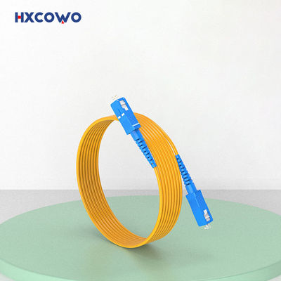 Buy 2.0MM Single Mode Fiber Patch Cable G657A1 3M Custom Fiber Patch Cables online manufacture