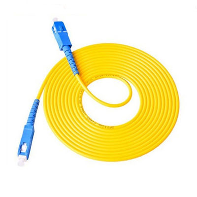Buy G652D/G657A1/G657A2/OM1/OM2/OM3/OM4 Fiber Optic Drop Patchcord With SC-SC Connector online manufacture