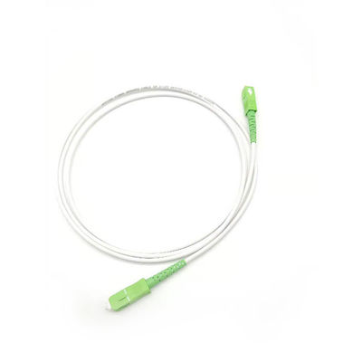 Buy Armored Optic Fiber Cable Patch Cord SC/APC-SC/APC Singlemode 9/125 3.0mm LSZH online manufacture