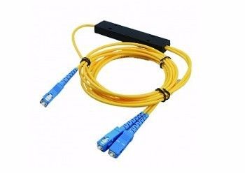 Buy Yellow FWDM Module Fiber Optic Cable Splitter For Metro WDM Systems online manufacture