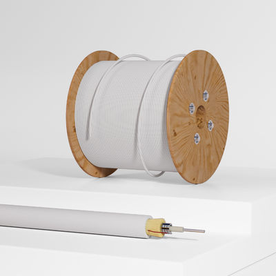 Buy Armored Optical Cable Single Core Single Mode G657A2 LSZH White 3.0mm online manufacture