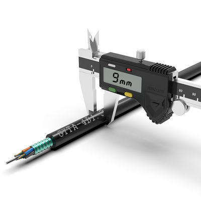 Buy Outdoor Armored G652D G657A1 G657A2 Fiber Optic Cable for Telecom Communication with Steel Tape Armored Protection online manufacture