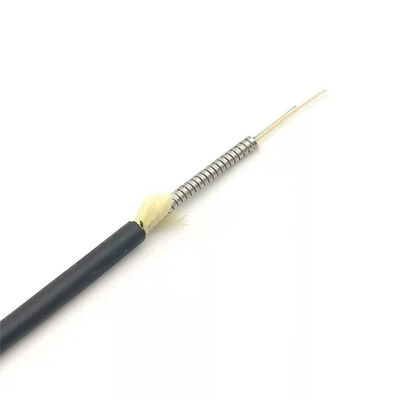 Buy Armored Fiber Optic Cable with Anti-Rodent Anti-Bending and Crush Resistance for Indoor Outdoor Use online manufacture