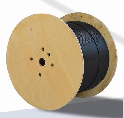 Buy Corrugated Steel Tape Armor Outdoor Armored Fiber Optic Cable with G652D Fiber Options and Custom Length online manufacture