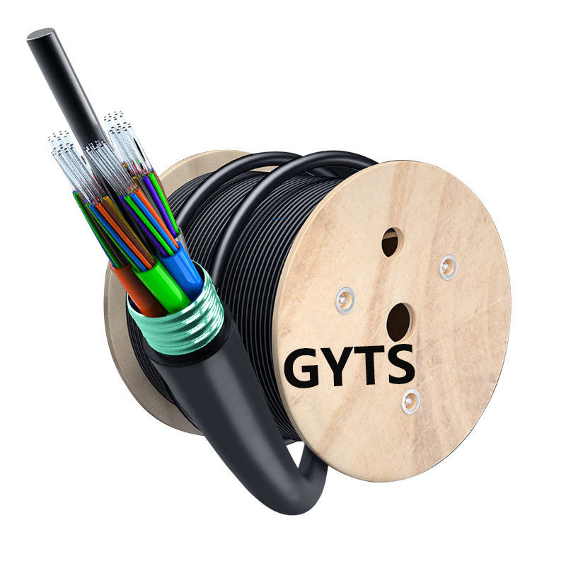 GYTS 24 48Cores Outdoor SM Direct Burial Armored Fiber Optic Cable For ...