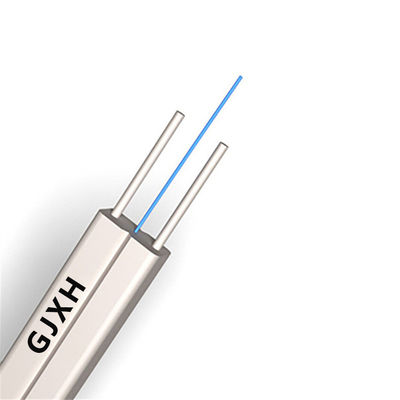 HXCOWO GJXFH GJXH SM Drop Fiber Cable With Steel Wire Or FRP FTTH Cable