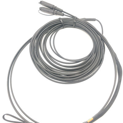 LC/UPC-LC/UPC SM 9/125 7.0mm Anti Rodent Outdoor FTTA Armored Optic Fiber Patch Cord 1m/2m/3m/100m