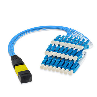 Networking Solution 72 Fibers OM4 50/125 Multimode MPO Trunk Cable with Custom Length