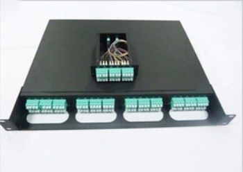 1U Fiber Patch Panel MTP/MPO Chassis 12 Port Fiber Patch Panel