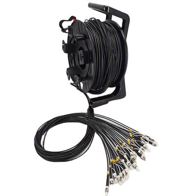 FTTx Solutions Tactical Fiber Optic Cable Tactical Multimode Fiber With LSZH PVC TPU Jacket